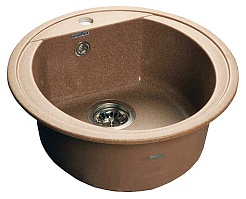 Granfest Мойка кухонная Rondo GF-R500 Терракот – фотография-1